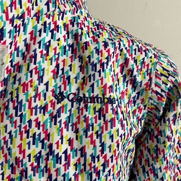 Columbia Interchange OmniTech Bugaboo Jacket Size Med. w/out liner pixel pattern - Picture 4 of 15